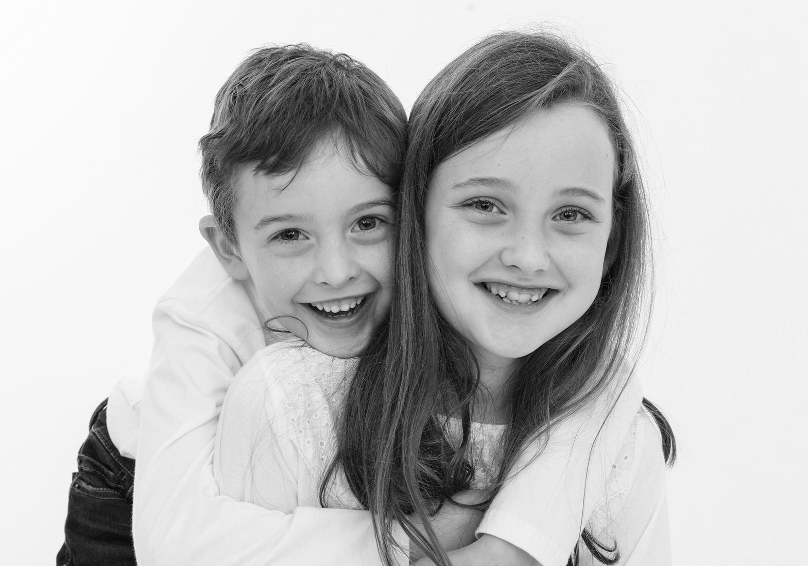 Studio portrait of a child