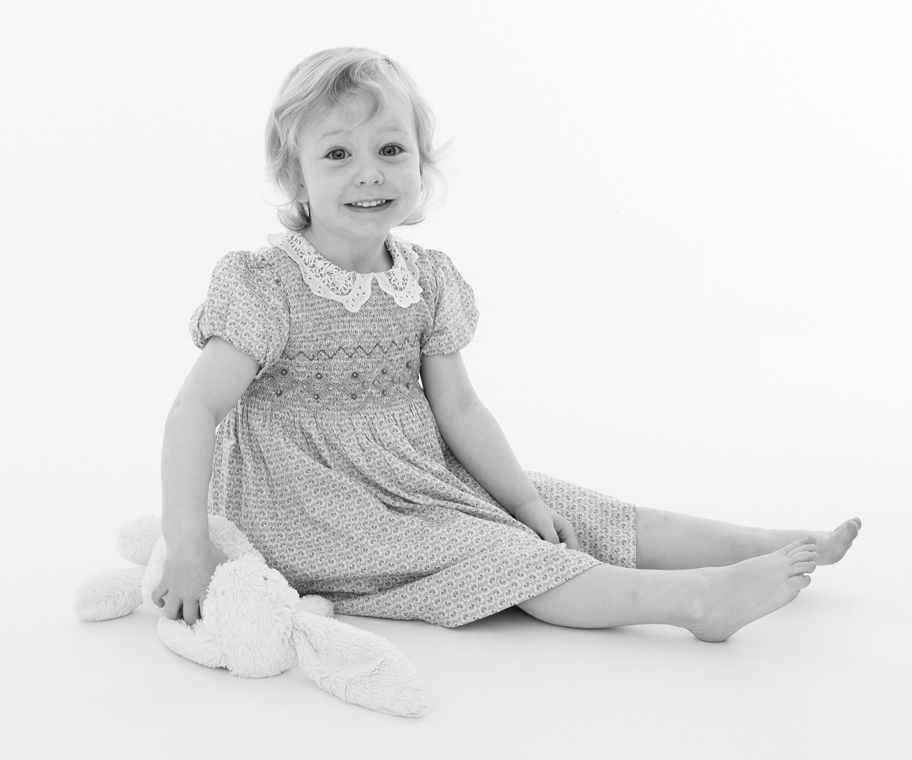 Studio portrait of a child