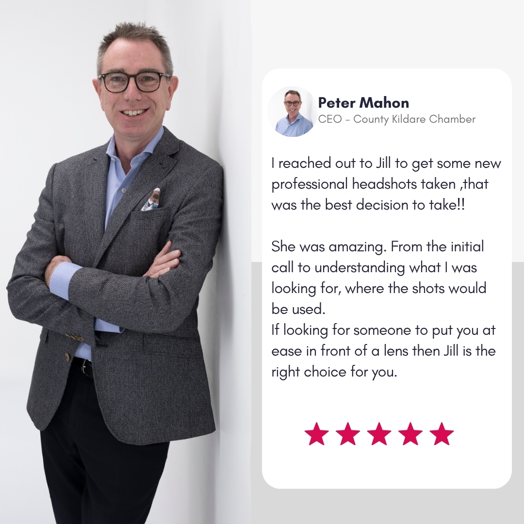 Client review for Jill O'Meara corporate photography